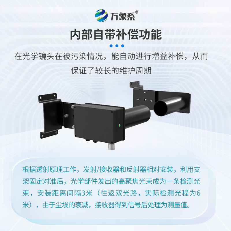 隧道能見度檢測器：透射式檢測器如何看穿煙霧迷障